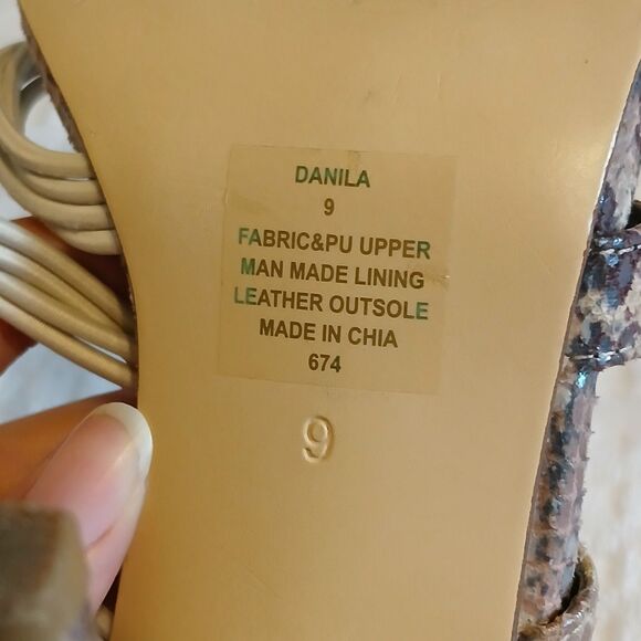 Kendall & Kylie Madden Girl Size 9 Reptile Print Women's Heels Danila READ - Picture 7 of 16